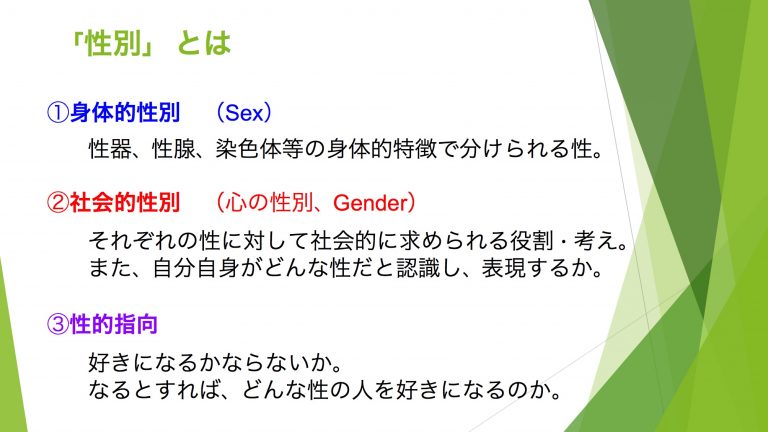性別とは